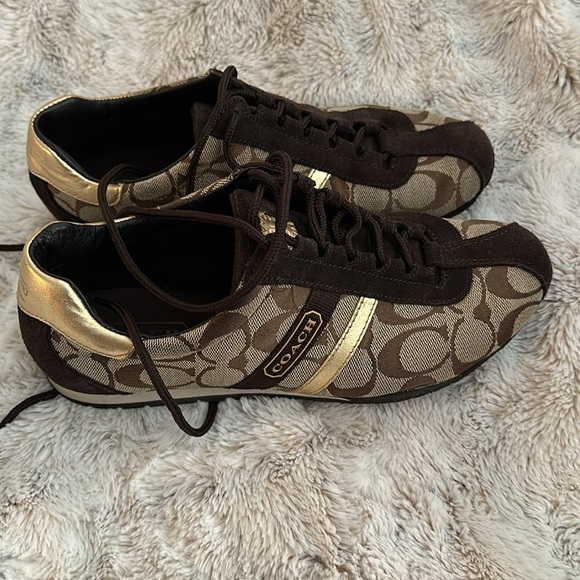 Coach sneakers Katelyn 7.5 brown - Picture 4 of 6